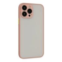 Newface iPhone 13 Pro Kılıf Montreal Silikon Kapak - Pembe