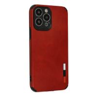Newface iPhone 13 Pro Kılıf Loop Deri Silikon - Kırmızı