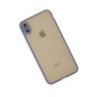 Newface iPhone X Kılıf Montreal Silikon Kapak - Gri