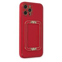 Newface iPhone 12 Pro Kılıf Coco Elit Kapak - Kırmızı