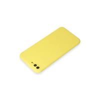 Newface iPhone 7 Plus Kılıf First Silikon - Sarı