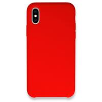 Newface iPhone XS Max Kılıf Lansman Legant Silikon - Kırmızı