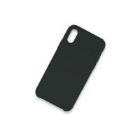 Newface iPhone XS Max Kılıf Lansman Legant Silikon - Koyu Yeşil