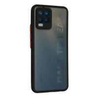 Newface Realme 8 Kılıf Montreal Silikon Kapak - Siyah