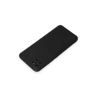 Newface Realme C11 Kılıf Nano içi Kadife Silikon - Siyah