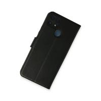 Newface Realme C25 Kılıf Trend S Plus Kapaklı Kılıf - Siyah