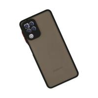 Newface Samsung Galaxy A22 Kılıf Montreal Silikon Kapak - Siyah