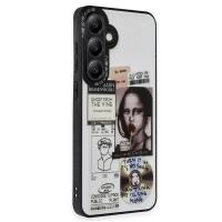 Newface Samsung Galaxy A15 4G Kılıf Mirror Desenli Kapak - Mirror - 2