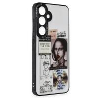 Newface Samsung Galaxy A15 4G Kılıf Mirror Desenli Kapak - Mirror - 2