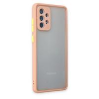 Newface Samsung Galaxy A72 Kılıf Montreal Silikon Kapak - Pembe