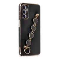 Newface Samsung Galaxy A14 4G Kılıf Esila Silikon - Siyah