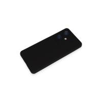 Newface Vivo Y27 Kılıf Nano içi Kadife Silikon - Siyah
