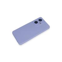 Newface Vivo Y27 Kılıf Nano içi Kadife Silikon - Lila