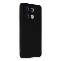 Newface Xiaomi Redmi Note 13 Pro 5G Kılıf Nano içi Kadife Silikon - Siyah