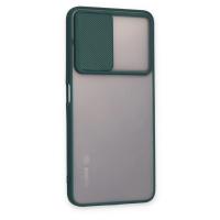 Newface Xiaomi Redmi Note 11T Kılıf Palm Buzlu Kamera Sürgülü Silikon - Yeşil