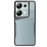 Newface Xiaomi Redmi Note 13 Pro 4G Kılıf Boyi Silikon Kapak - Siyah