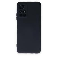Newface Xiaomi Redmi Note 11T Kılıf Nano içi Kadife Silikon - Lacivert