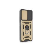 Newface Xiaomi Redmi Note 12 4G Kılıf Pars Lens Yüzüklü Silikon - Gold