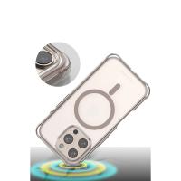 Onegif Apple iPhone 17 Air Bright Simli Kapak - Derin Mor