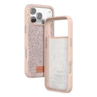 Onegif Apple iPhone 17 Bright Simli Kapak - Beyaz