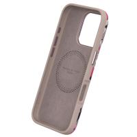 Onegif iPhone 15 Pro Max Flower Series Magsafe Kapak - Gri