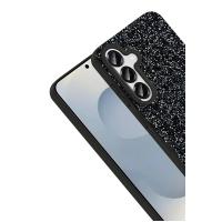 Onegif Samsung Galaxy S25 Bright Simli Kapak - Siyah