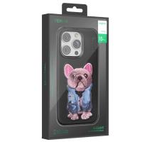 Venco iPhone 16 Cute Desenli Kapak - Siyah