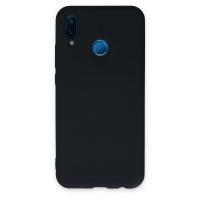 Newface Huawei P20 Lite Kılıf Nano içi Kadife Silikon - Lacivert