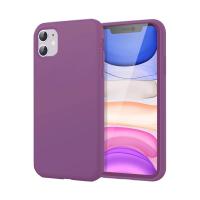 Newface iPhone 11 Kılıf First Silikon - Mürdüm