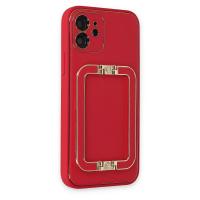 Newface iPhone 12 Kılıf Coco Elit Kapak - Kırmızı