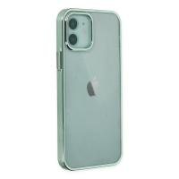 Newface iPhone 12 Kılıf Element Silikon - Yeşil