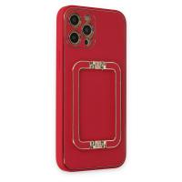Newface iPhone 12 Pro Kılıf Coco Elit Kapak - Kırmızı