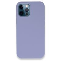 Newface iPhone 12 Pro Kılıf Lansman Legant Silikon - Lila