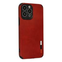 Newface iPhone 13 Pro Kılıf Loop Deri Silikon - Kırmızı