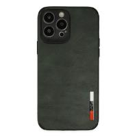 Newface iPhone 13 Pro Kılıf Loop Deri Silikon - Yeşil