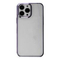 Newface iPhone 13 Pro Kılıf Element Silikon - Mor