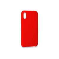 Newface iPhone XS Max Kılıf Lansman Legant Silikon - Kırmızı