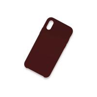 Newface iPhone XS Max Kılıf Lansman Legant Silikon - Bordo
