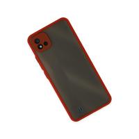Newface Realme C11 2021 Kılıf Montreal Silikon Kapak - Kırmızı