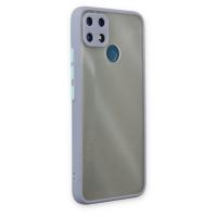Newface Realme C25 Kılıf Montreal Silikon Kapak - Gri