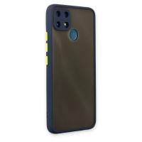 Newface Realme C25 Kılıf Montreal Silikon Kapak - Lacivert
