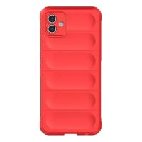 Newface Samsung Galaxy A05 Kılıf Optimum Silikon - Kırmızı