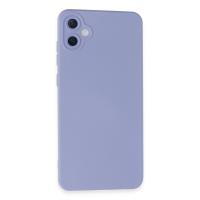 Newface Samsung Galaxy A05 Kılıf Nano içi Kadife Silikon - Lila