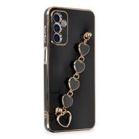 Newface Samsung Galaxy A14 4G Kılıf Esila Silikon - Siyah