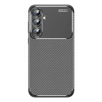 Newface Samsung Galaxy A15 4G Kılıf Auto Focus Karbon Kapak - Siyah