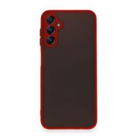 Newface Samsung Galaxy A25 5G Kılıf Montreal Silikon Kapak - Kırmızı