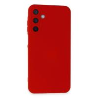 Newface Samsung Galaxy A25 5G Kılıf Nano içi Kadife Silikon - Kırmızı