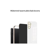 Newface Samsung Galaxy A35 5G Kılıf Volet Silikon - Açık Yeşil