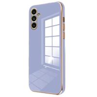 Newface Samsung Galaxy A55 5G Kılıf Volet Silikon - Mavi