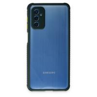 Newface Samsung Galaxy M52 5G Kılıf Miami Şeffaf Silikon - Koyu Yeşil